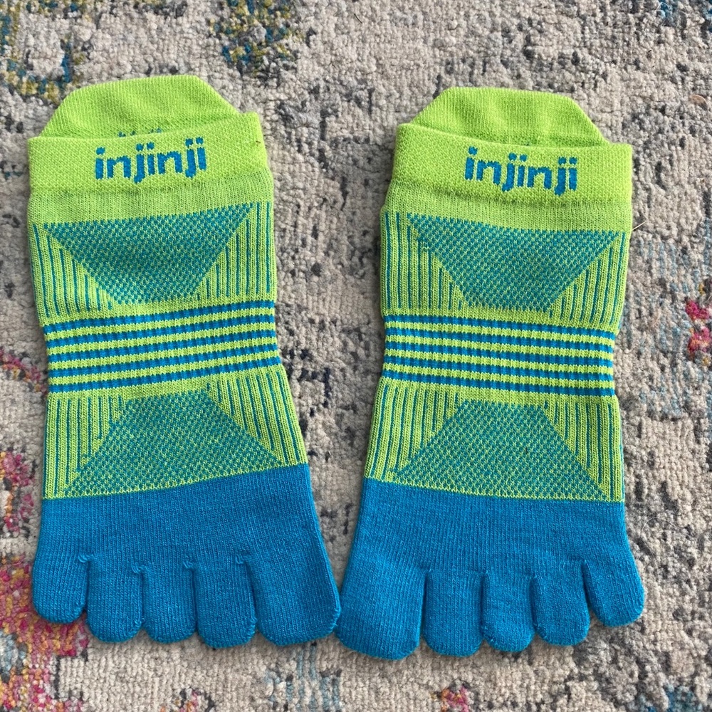 NWOT Injinji Running Socks, M/L